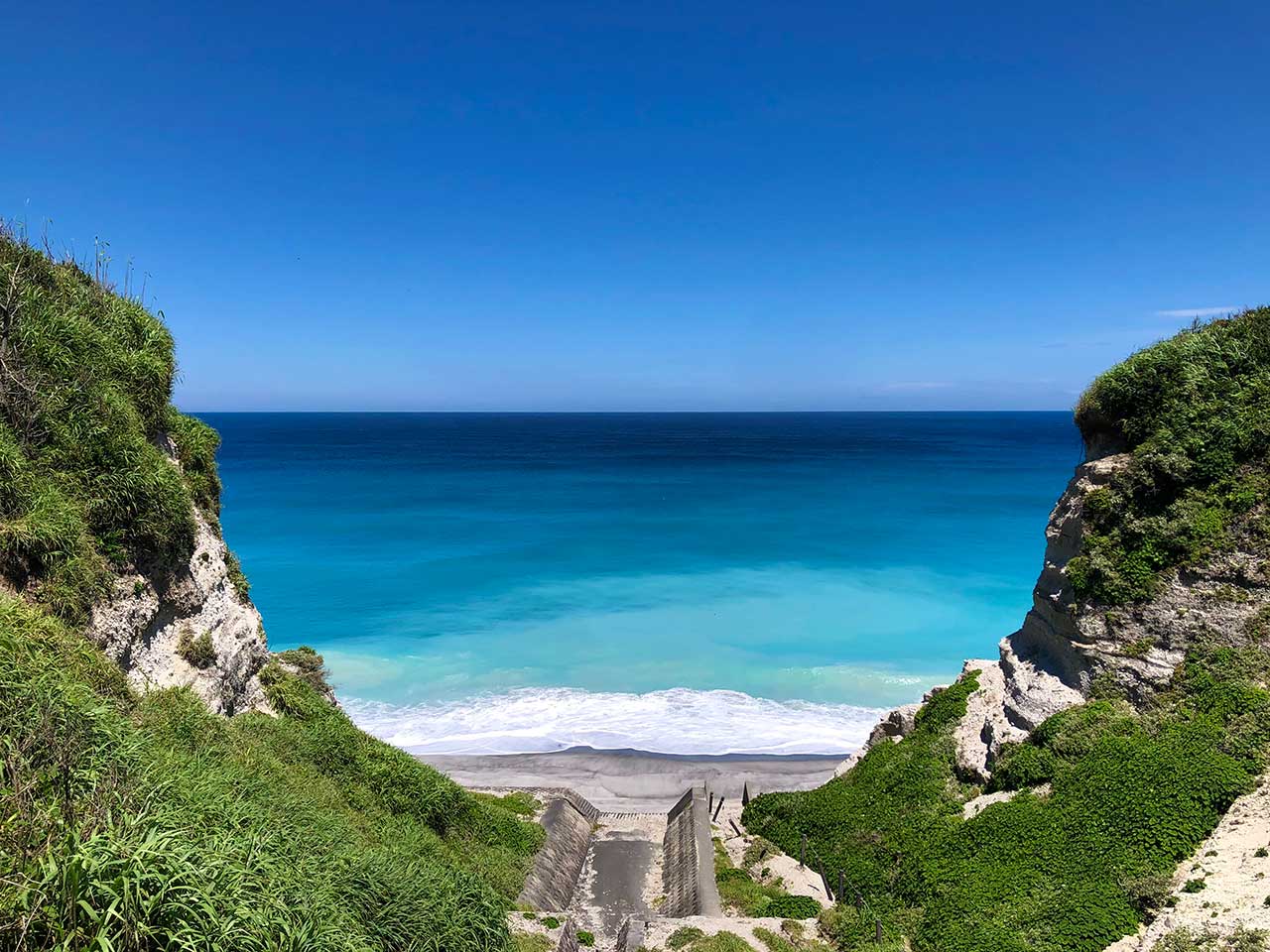 羽伏浦海岸 新島 式根島 観光マップ